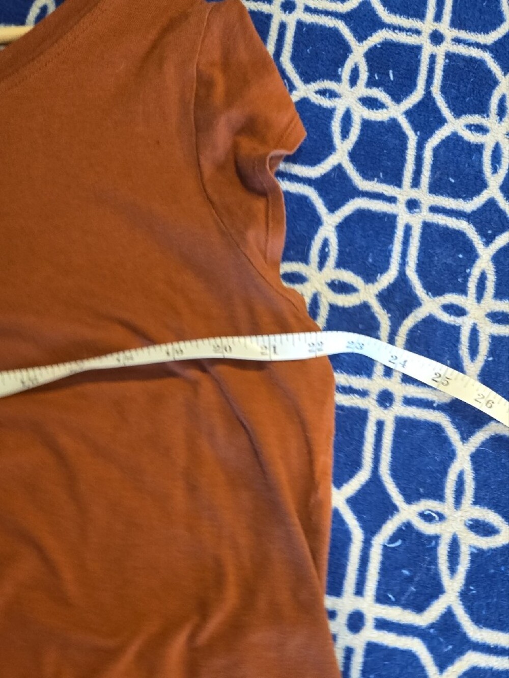 Toad&Co Rust Knot-Front Crop Top - Picture 5 of 7